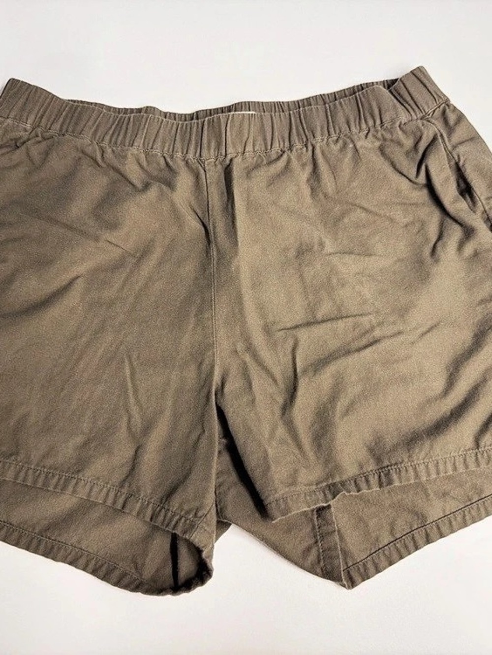 Madewell Pull-On Shorts Women's olive green Size Medium